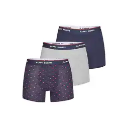 Netto Marken-Discount Happy Shorts Herren Retro Boxer Red Heart 3er Pack Angebot