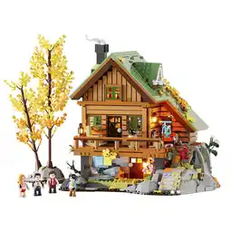 Netto Marken-Discount Lumibricks Konstruktionsspielzeug Berghütte Angebot