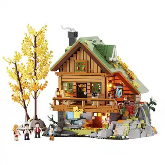 Netto Marken-Discount Lumibricks Konstruktionsspielzeug Berghütte Angebot