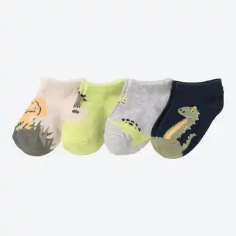 NKD Baby-Jungen-Sneaker-Socken, 4er-Pack Angebot