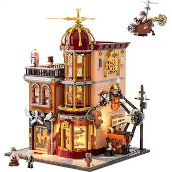 Netto Marken-Discount Lumibricks Konstruktionsspielzeug Steampunk-Flugclub Angebot
