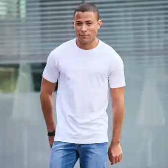 NKD Herren-T-Shirt mit Rundhalsausschnitt, 2er-Pack Angebot