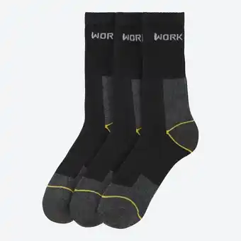 NKD Herren-Arbeitssocken mit Vollfrotteefuß, 3er-Pack Angebot