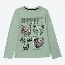 NKD Kinder-Jungen-Shirt mit Wendepailletten Angebot