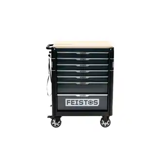 Netto Marken-Discount Feistos Werkstattwagen Mento 2 / 158-teilig Schwarz 48x73x98cm Angebot