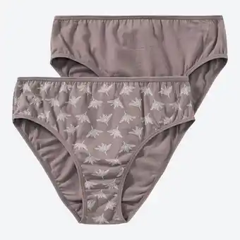 NKD Damen-Rioslip mit hohem Baumwoll-Anteil, 2er-Pack Angebot