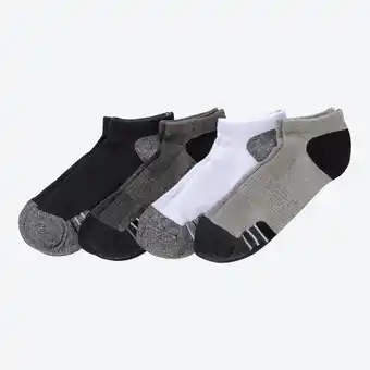 NKD Herren-Sport-Sneaker-Socken mit Belüftungsstruktur, 4er-Pack Angebot