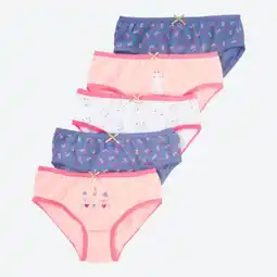 NKD Kinder-Mädchen-Slips aus Baumwolle, 5er-Pack Angebot