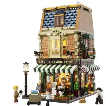 Netto Marken-Discount Lumibricks Konstruktionsspielzeug Buch-Café Angebot