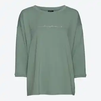 NKD Damen-Langarmshirt mit glänzendem Aufdruck Angebot