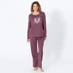 NKD Damen-Schlafanzug aus reiner Baumwolle, 2-teilig Angebot