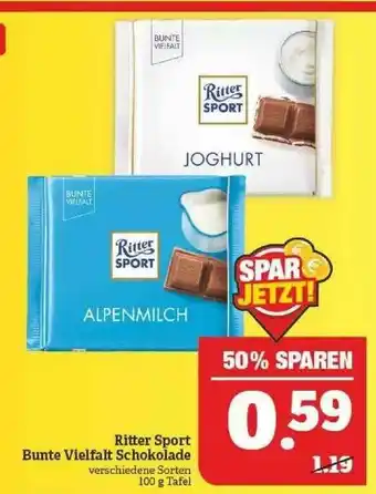 Marktkauf Ritter Sport Bunte Vielfalt Schokolade Angebot