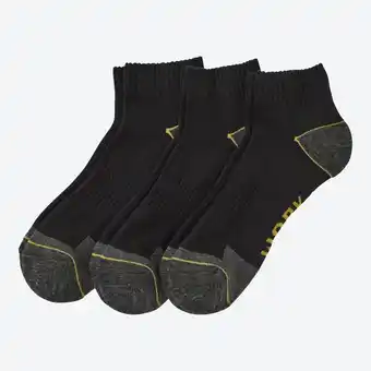 NKD Herren-Arbeits-Sneaker-Socken, 3er-Pack Angebot