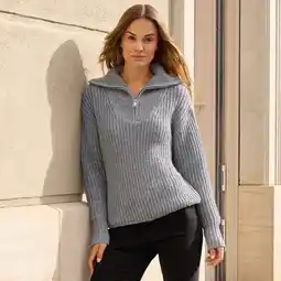 NKD Damen-Strick-Troyer mit Reißverschluss Angebot