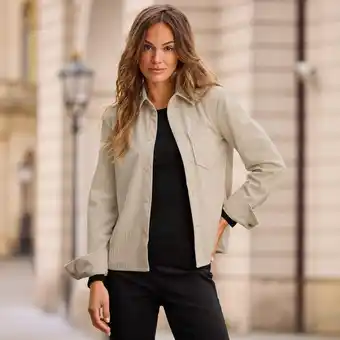 NKD Damen-Cord-Hemd mit Knopfleiste Angebot