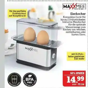 Marktkauf Maxxmee Eierkocher Angebot