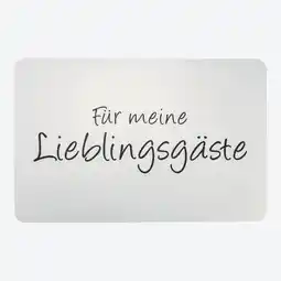 NKD Platzset mit Schriftzug, ca. 44x28,8 cm Angebot