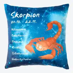 NKD Dekokissen mit Sternzeichen-Motiv, ca. 30x30 cm Angebot