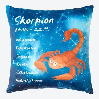 NKD Dekokissen mit Sternzeichen-Motiv, ca. 30x30 cm Angebot