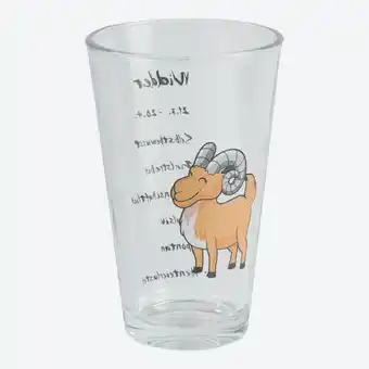 NKD Trinkglas mit Sternzeichen-Motiv, ca. 310 ml Angebot