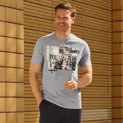 NKD Herren-T-Shirt mit Brustdruck Angebot