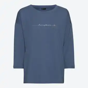 NKD Damen-Langarmshirt mit glänzendem Aufdruck Angebot