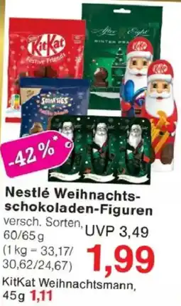 Jawoll Nestlé Weihnachts- schokoladen-Figuren Angebot