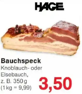 Jawoll HAGE Bauchspeck Angebot