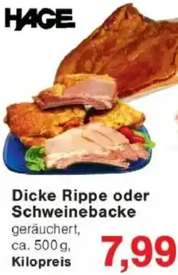 Jawoll HAGE Dicke Rippe oder Schweinebacke Angebot