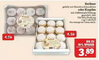 Marktkauf Berliner Oder Krapfen Angebot