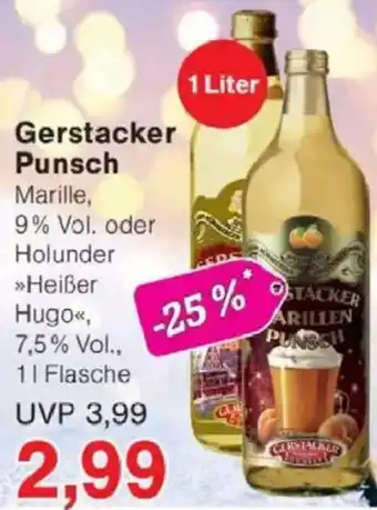 Jawoll Gerstacker Punsch Angebot