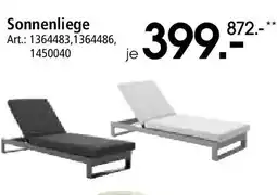 Zurbrüggen Sonnenliege Angebot
