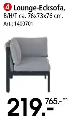 Zurbrüggen GARDEN ambia Lounge-Ecksofa Angebot