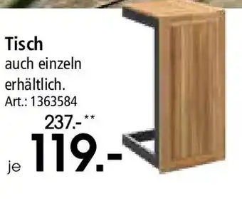 Zurbrüggen Tisch Angebot
