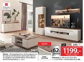 Zurbrüggen Stylife Wohnwand Angebot