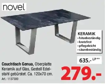 Zurbrüggen novel Couchtisch Genua Angebot