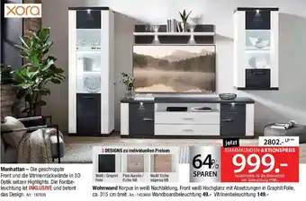 Zurbrüggen xora Wohnwand Angebot