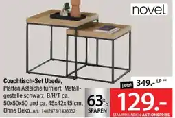 Zurbrüggen novel Couchtisch-Set Angebot