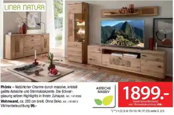Zurbrüggen LINEA NATURA Wohnwand Angebot