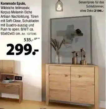 Zurbrüggen Kommode Epulo Angebot