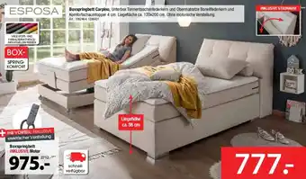 Zurbrüggen ESPOSA Boxspringbett Carpino Angebot