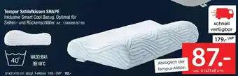 Zurbrüggen Tempur Schlafkissen SHAPE Angebot