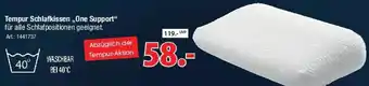 Zurbrüggen Tempur Schlafkissen „One Support" Angebot