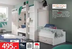 Zurbrüggen MID.YOU Hochbett Maxi Angebot