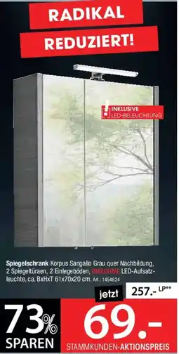 Zurbrüggen Spiegelschrank Angebot