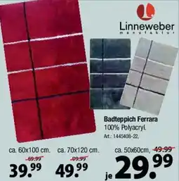 Zurbrüggen Linneweber Badteppich Ferrara Angebot