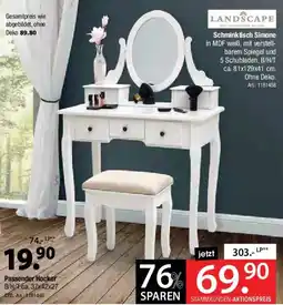 Zurbrüggen LANDSCAPE Schminktisch Simone Angebot