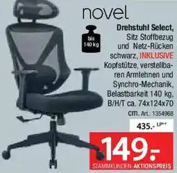Zurbrüggen Novel Drehstuhl Select Angebot