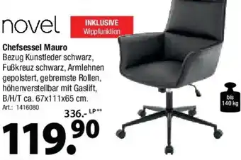 Zurbrüggen Novel Chefsessel Mauro Angebot