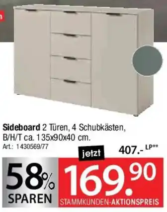 Zurbrüggen Sideboard Angebot